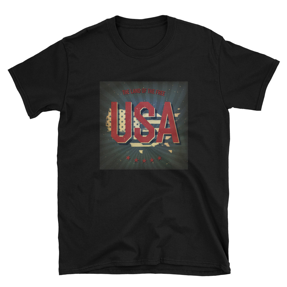 T-Shirt | Land of the Free T-Shirt | Land of the Free T-Shirt | Fine Line Flag | finelineflag
