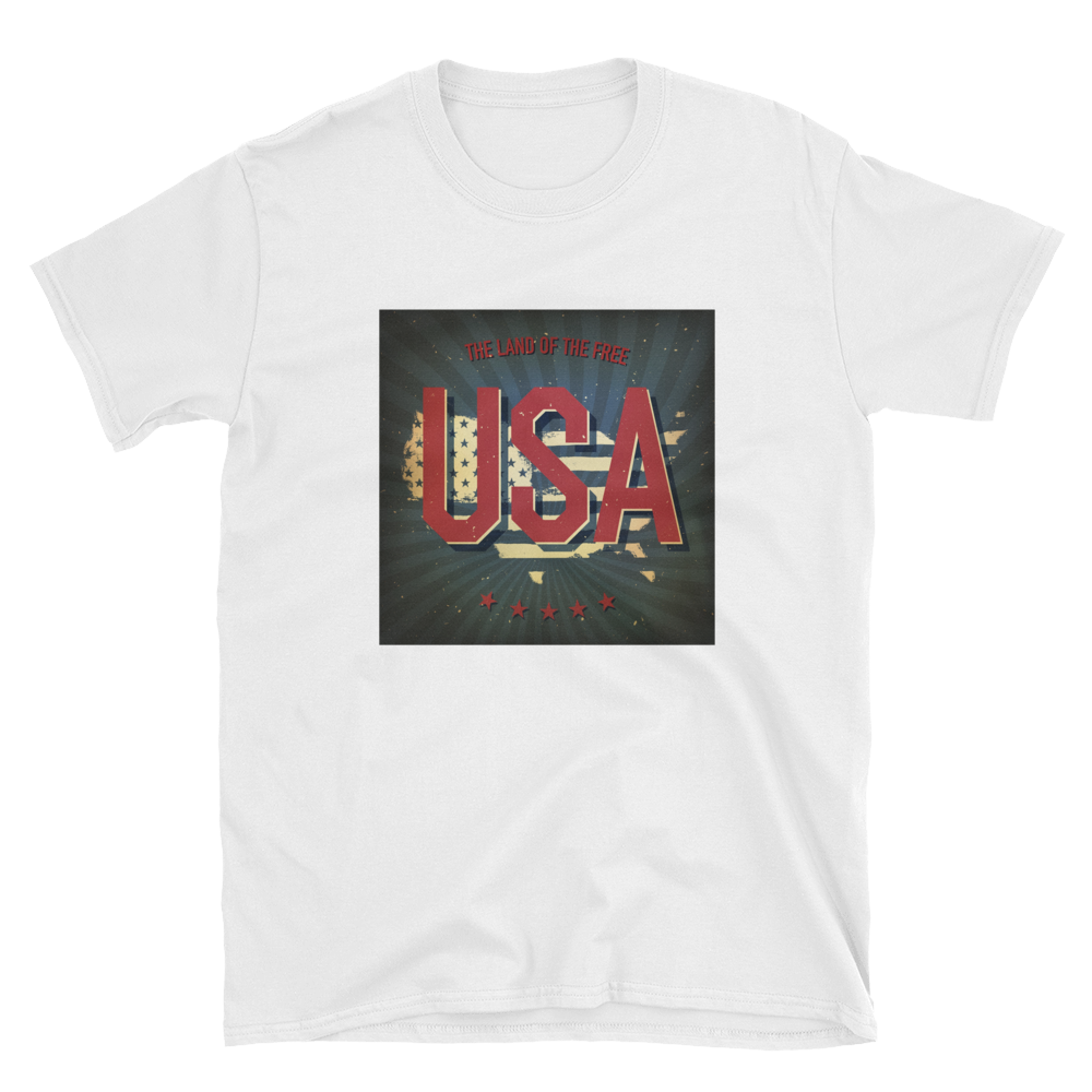 T-Shirt | Land of the Free T-Shirt | Land of the Free T-Shirt | Fine Line Flag | finelineflag
