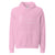 Fine Line Flag Logo Hoodie in lilac, front