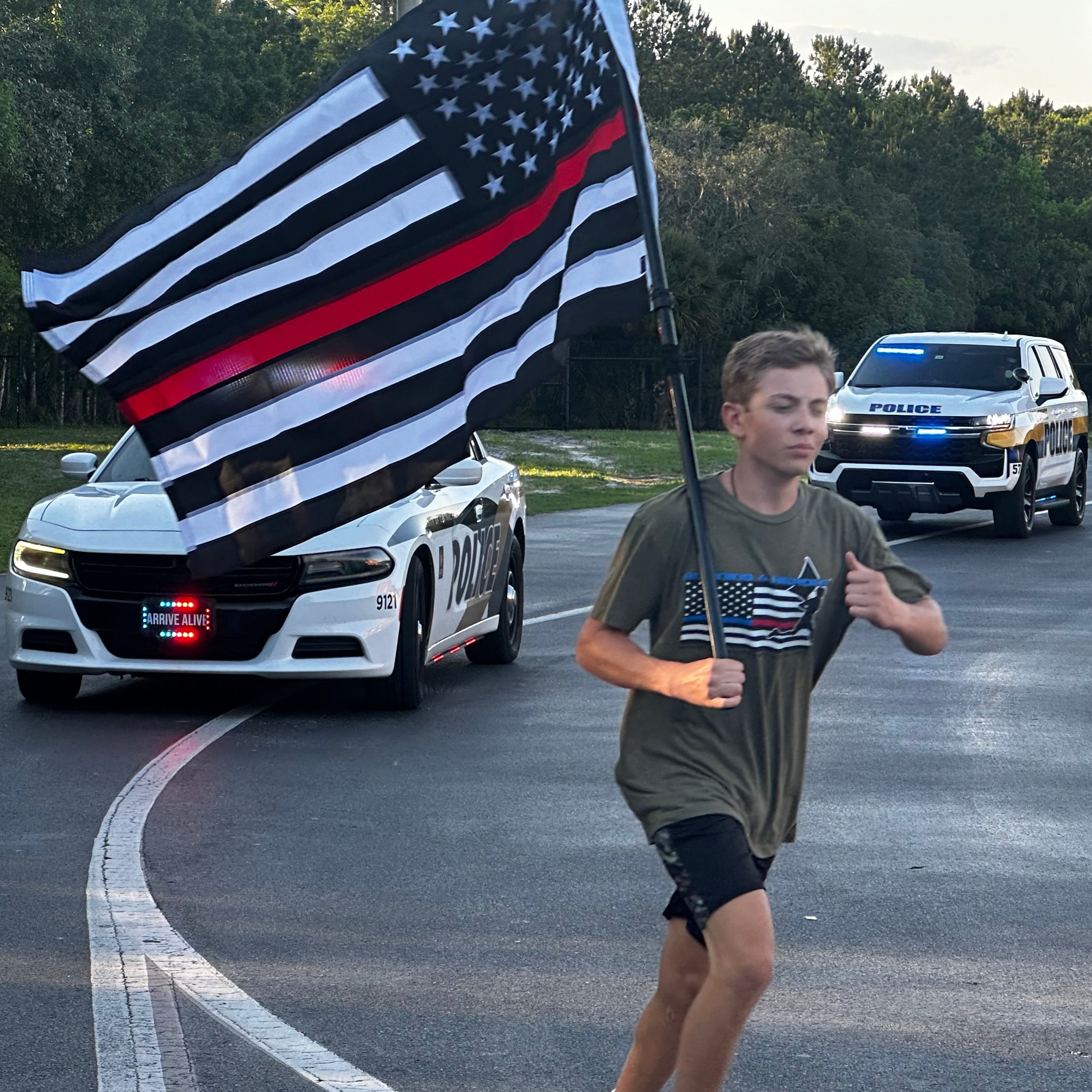 Thin Red Blue Line Flag - Police Fire 1st Responders Flags for Sale Thin Red Blue Line Flag - Police Fire 1st Responders Flags for Sale