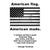 Made in USA and FMAA Certified graphic, Fine Line Flag American flags