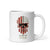 American Flag Skull Mug, front