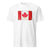 Canadian Flag T-Shirt in white, front