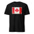 Canadian Flag T-Shirt in black, front