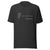 Fine Line Flag Logo T-Shirt in dark grey, front