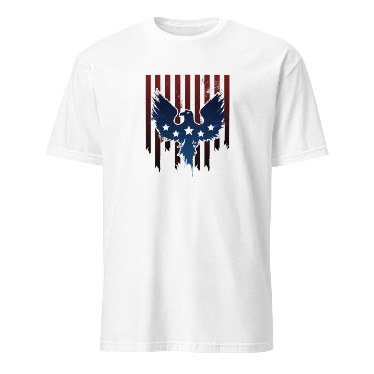 Eagle Flag T-Shirt in white, front