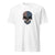 Angry Skull T-Shirt in white, front