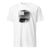 Splatter Flag T-Shirt in white, front