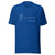 Fine Line Flag Logo T-Shirt in true royal, front
