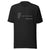 Fine Line Flag Logo T-Shirt in black heather, front