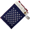 12x18 US Flag with Dog Tag
