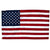 Flag | Lieutenant 2.5x4 American Flag - Made in USA | 2.5x4 Ft American Flag Heavy Duty Outdoor Nylon 100% Made in USA | Fine Line Flag | finelineflag