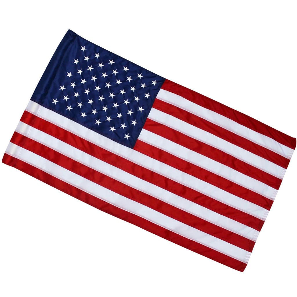 2.5x4 American Flag (Pole Sleeve) - Made in USA