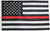 Flag | Thin Red Line Flag (3x5 ft) with Custom Embroidery | Thin Red Line Flag with Custom Embroidery - Personalized Gift for Firefighters | Fine Line Flag | finelineflag
