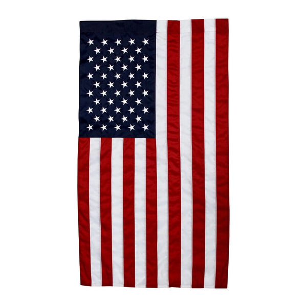3x5 Ft American Flag with Pole Sleeve 100% Made in USA