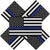 Decal/Sticker | Thin Blue Line Flag Decal | Thin Blue Line Flag Decal - Proudly Support Law Enforcement | Fine Line Flag | finelineflag