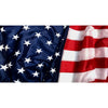 5x8 foot waving flag close up of fabric