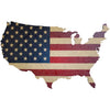 American Flag on Cork Board