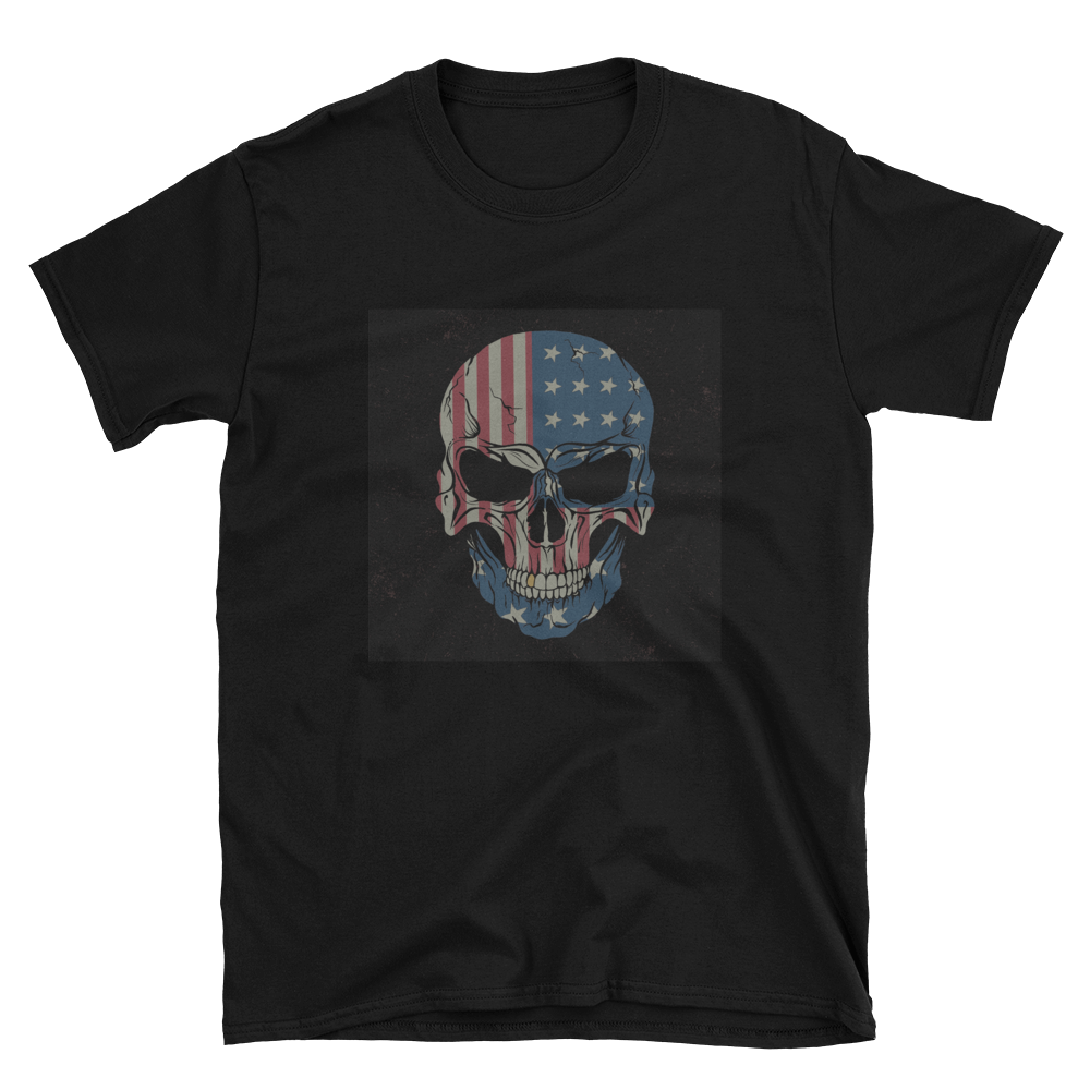 T-Shirt | Angry Skull T-Shirt | Angry Skull T-Shirt | Fine Line Flag | finelineflag