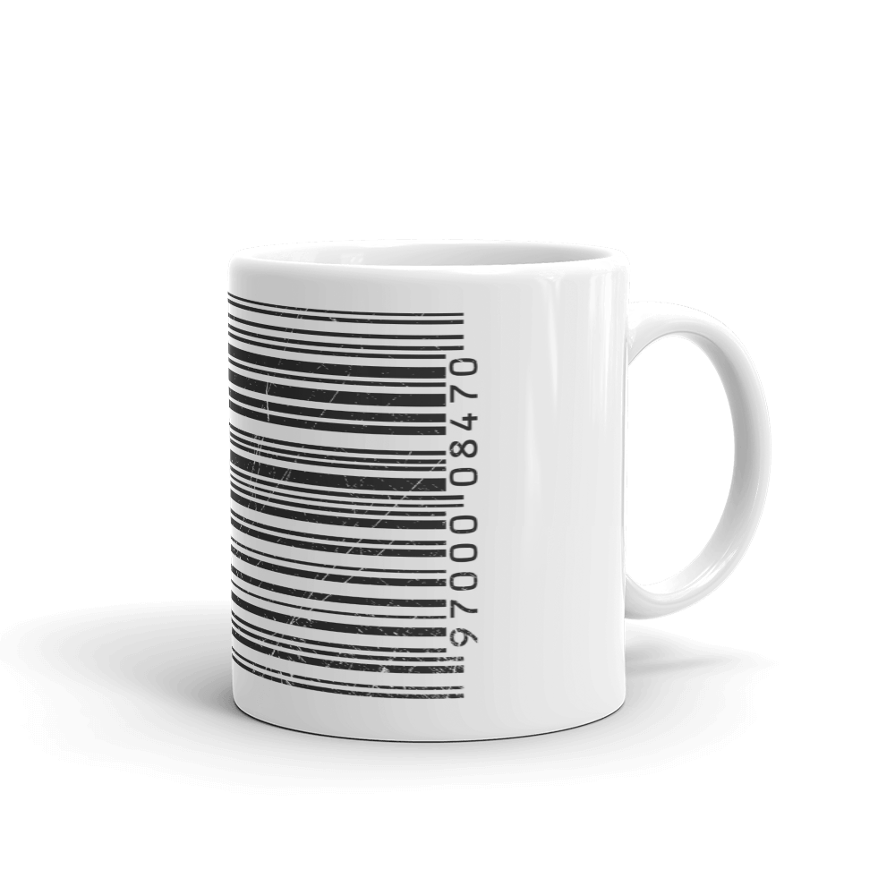 Mug | Bar Code Flag Mug | Bar Code Flag Mug | Fine Line Flag | finelineflag