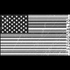 custom flag in bar code design