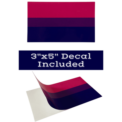 <strong>Bi Pride</strong><br> 3x5 Bisexual Pride Flag