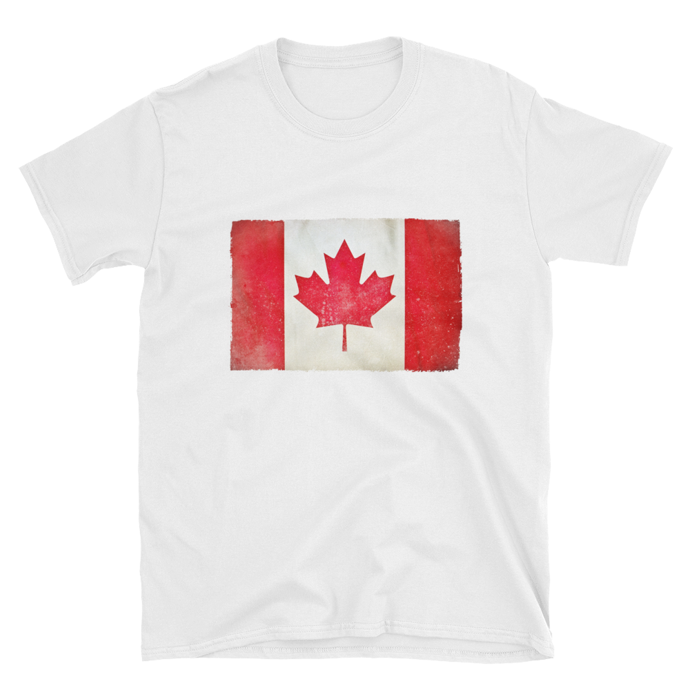 T-Shirt | Canadian Flag T-Shirt | Canadian Flag T-Shirt | Fine Line Flag | finelineflag