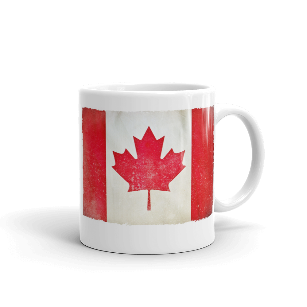 Mug | Canadian Flag Mug | Canadian Flag Mug | Fine Line Flag | finelineflag