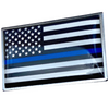 Thin Blue Line Flag Lapel pin