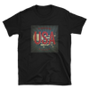 black t with USA patriotic print