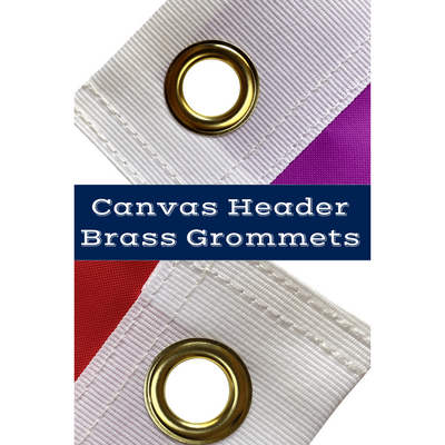 <strong>Rainbow</strong><br> 3x5 Gay Pride Flag