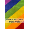 <strong>Rainbow</strong><br> 3x5 Gay Pride Flag