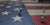 Cork Bulletin Board - US Map with American Flag Print