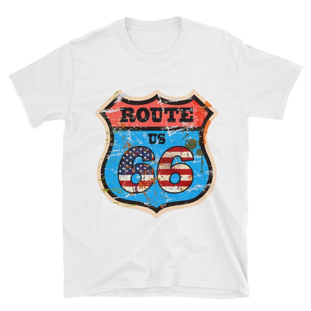 T-Shirt | Route 66 T-Shirt | Route 66 T-Shirt | Fine Line Flag | finelineflag