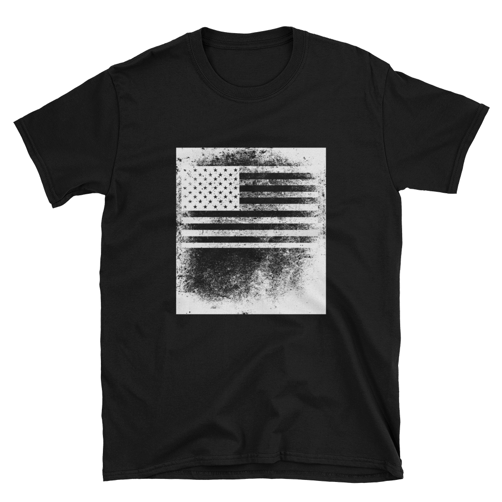 T-Shirt | Splatter Flag T-Shirt | Splatter Flag T-Shirt | Fine Line Flag | finelineflag