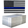 Thin Blue Line Flag decal and stack