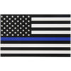 Thin Blue Line Flag Decal