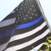 <strong>The Officer</strong><br> 3x5 (or 2x3) Thin Blue Line Flag