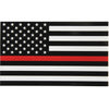 Thin Red Line Flag Decal