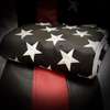 Thin Red Line Flag (3x5 ft) with Custom Embroidery