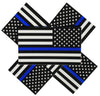 pack of 5 police decals for cars and trucks