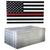 Decal/Sticker | Thin Red Line Flag Decal | Thin Red Line Flag Decal - in Support of Firefighters and EMTs | Fine Line Flag | finelineflag