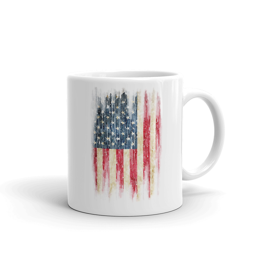 Watercolor Flag Mug
