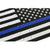 Decal/Sticker | Reverse Thin Blue Line Flag Decal (Backward) |  | Fine Line Flag | finelineflag